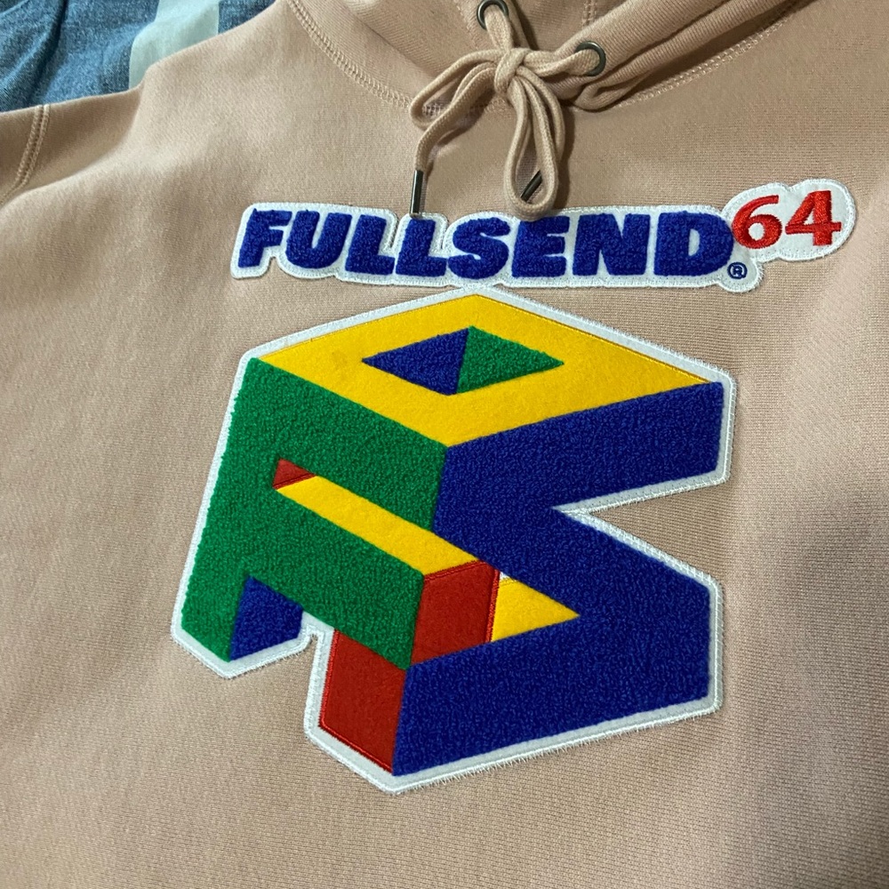 full send nintendo hoodie